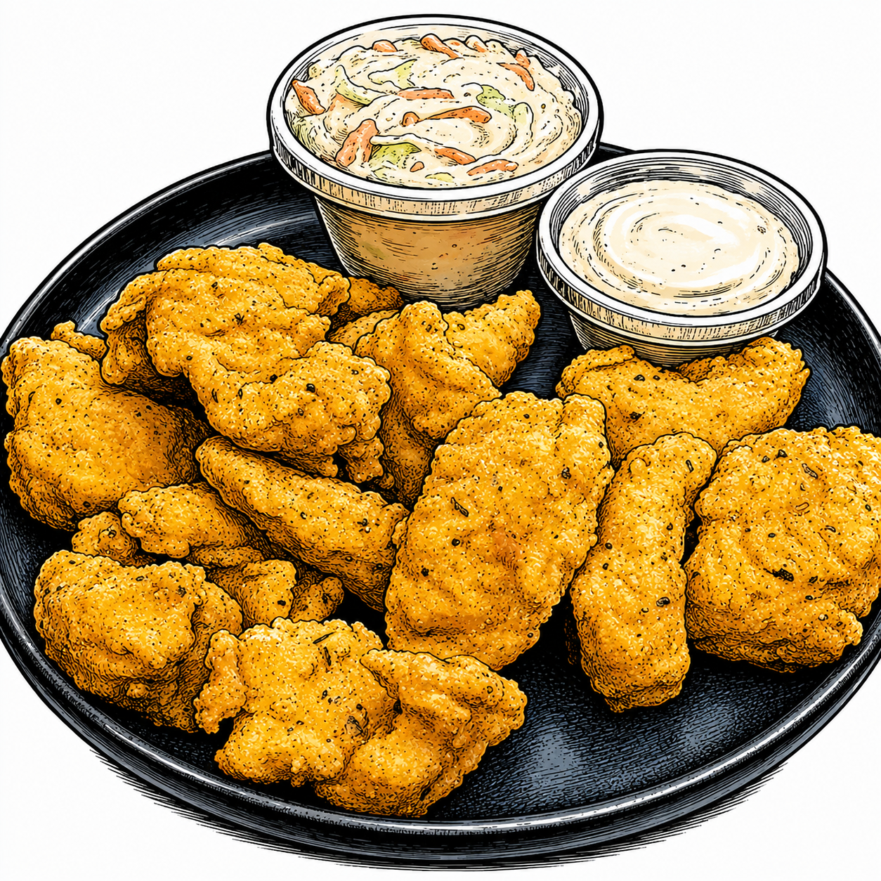 mike's wings catfish nuggets