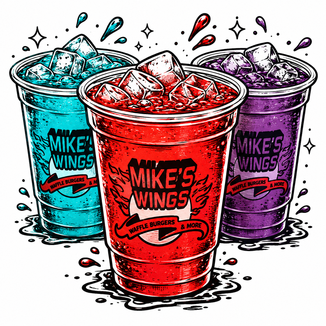 mike's wings kool aid